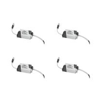 Kit C/4 - Driver Reator Fonte P/Painel Led Blumenau 12W