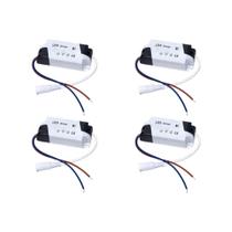 Kit C/4 - Driver Reator Fonte para Led Com Conector 36W A... Kit C/4 - Driver Reator Fonte para Led Com Conector 36W A...