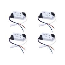 Kit C/4 - Driver Reator Fonte para Led Com Conector 48W A...