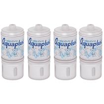 Kit C/ 4 Elemento Filtrante Aquaplus 200 Carvão Ativado Cart Kit C/ 4 Elemento Filtrante Aquaplus 200 Carvão Ativado Cart