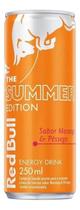 Kit c/ 4 Energetico Morango & Pessego Red Bull Lata 250ml