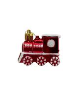 Kit c 4 Enfeites De Natal Pendurar Árvore Trenzinho Vermelho Kit c 4 Enfeites De Natal Pendurar Árvore Trenzinho Vermelho