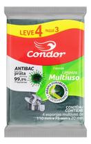 Kit c/ 4 Esponja Condor Multiuso agente antibacteriano Kit c/ 4 Esponja Condor Multiuso agente antibacteriano