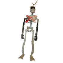 kit c/4 Esqueleto 33cm Halloween Decoração Festa Terror