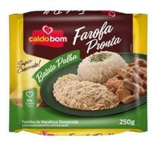 Kit c/ 4 Farofa Pronta Batata Palha Caldo Bom 250g