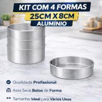 Kit C /4 Forma 25x8 Aluminio