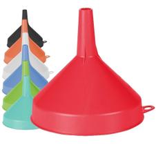 Kit c/ 4 Funil Medio De Plastico Universal Pratico