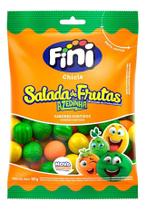 Kit c/ 4 Goma de Mascar Sabor Salada de Fruta Fini 80g