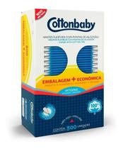 Kit c/ 4 Hastes Flexiveis Cottonbaby 300 Unidades