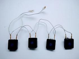 Kit C/ 4 Interruptor + Chicote Fogão Cooktop Fischer 4 Bocas