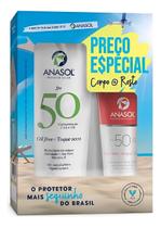 Kit c/ 4 Kit Protetor Solar Fps50 Anasol Corpo & Rosto