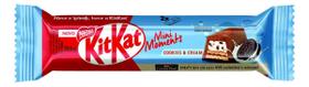 Kit c/ 4 KitKat chocolate cookies e cream mini moments 34,6g