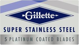 Kit c/ 4 Lamina Barbear Gillette C/5 Blue Platinum