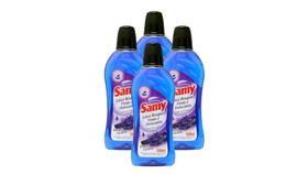 Kit c/ 4 Lava Roupas Delicadas e Escuras Líquido Samy 500ml