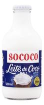 Kit c/ 4 Leite de Coco RTC Sococo Vidro 200ml