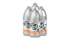 Kit c/ 4 Limpador Desengordurante Cif Profissional 2 Litros