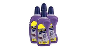 Kit c/ 4 Limpador Multipisos Destac 3 em 1 Lavanda - 500ml Kit c/ 4 Limpador Multipisos Destac 3 em 1 Lavanda - 500ml