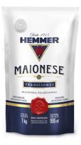 Kit c/ 4 Maionese Tradicional Sache 1kg Hemmer