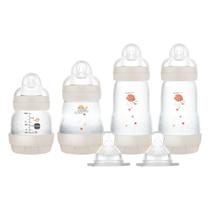 Kit C 4 Mamadeiras Mam Easy Start Anticólica Gift Set Neutra