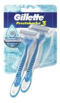 Kit c/ 4 Maquina De Afeitar Gillette Prestobarba 3 Cool