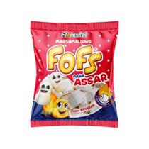 Kit c/ 4 Marshmallow Para Assar Branco Baunilha Fofs 220g -