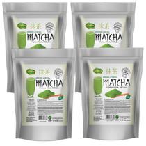 KIT C/4 Matcha Legítimo Premium 100% Puro Original Chá Em Pó
