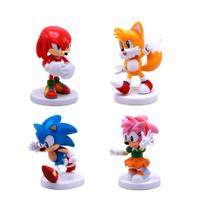 Kit c/ 4 Mini Figuras Sonic The Hedgehog - Just Toys
