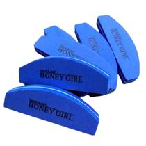 Kit c/ 4 Mini Lixa Buffer Polidora Boomerang Unha Gel Fibra