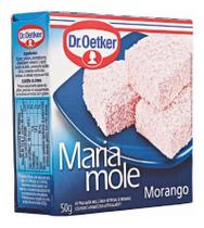 Kit c/ 4 Mistura Em Po Para Maria Mole Sabor Morango Dr.