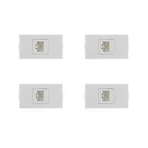 Kit C/4 - Modulo Peesa Alfa 1422 Tomada P/Infor Rj45