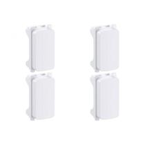 Kit C/4 - Modulo Pial Pop Branco 1 Cego Lg000 Kit C/4 - Modulo Pial Pop Branco 1 Cego Lg000