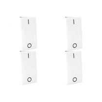 Kit C/4 - Modulo Pial Pop Branco 1 Simples Bipolar 10A Lg...