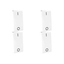 Kit C/4 - Modulo Pial Pop Branco 1 Simples Bipolar 10A Lg...