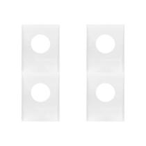 Kit C/4 - Modulo Pial Pop Branco Saida Fio Lg20F