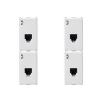 Kit C/4 - Modulo Soprano Ilus (Rj11) 5Tg99001 Kit C/4 - Modulo Soprano Ilus (Rj11) 5Tg99001