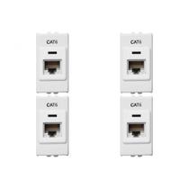 Kit C/4 - Modulo Soprano Ilus (Rj45 Cat6) 5Tg99100 Kit C/4 - Modulo Soprano Ilus (Rj45 Cat6) 5Tg99100