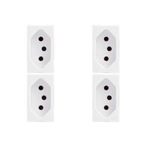 Kit C/4 - Modulo Soprano Ilus (Tomada 20A Branca) 5Ub99004