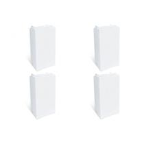 Kit C/4 - Modulo Steck Linha Stella Cego Branco 868090 Kit C/4 - Modulo Steck Linha Stella Cego Branco 868090