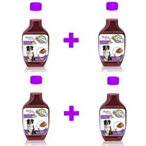 Kit c/ 4 molhos Mais Dog churrasco 250gr