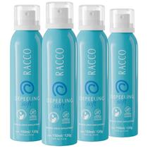 Kit c/4 Mousse Spray Depilatorio Depeeling Racco 150ml
