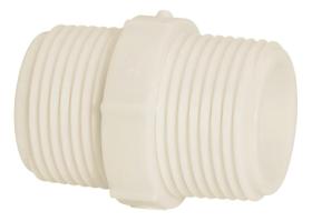 Kit c/ 4 Nipel Roscavel 3/4 Pvc Branco 11759 Amanco