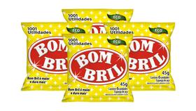 Kit c/ 4 Pack Bombril Esponja de Aço - 6 Unidades Cada 45g