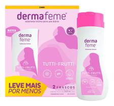 Kit c/ 4 Pack sabonete liquido intimo suave Dermafeme