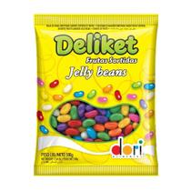 Kit c/ 4 Pacote Bala De Goma Jujuba Frutas Sortidas Deliket
