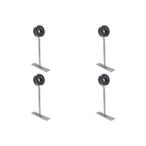 Kit C/4 - Para-Raio Isolador Simples Com Chapa Encosto Dr... Kit C/4 - Para-Raio Isolador Simples Com Chapa Encosto Dr...