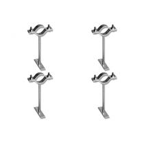 Kit C/4 - Para-Raio Suporte Para Tubo Protecao 2''Chapa E... Kit C/4 - Para-Raio Suporte Para Tubo Protecao 2''Chapa E...