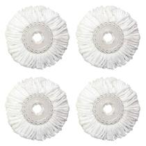 Kit C/4 Perfect Mop Refil Limpeza Geral Mop Giratório Original