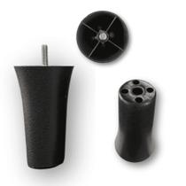 Kit c/4 Pés Turim para Cama Box 12cm - Plástico Resistente Kit c/4 Pés Turim para Cama Box 12cm - Plástico Resistente