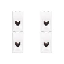 Kit C/4 - Pial Modulo Pop Fone Rj11 Lg090