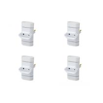 Kit C/4 - Pino 3 Saidas 2 Polos Perlex ''T'' Branco 245Br Kit C/4 - Pino 3 Saidas 2 Polos Perlex ''T'' Branco 245Br